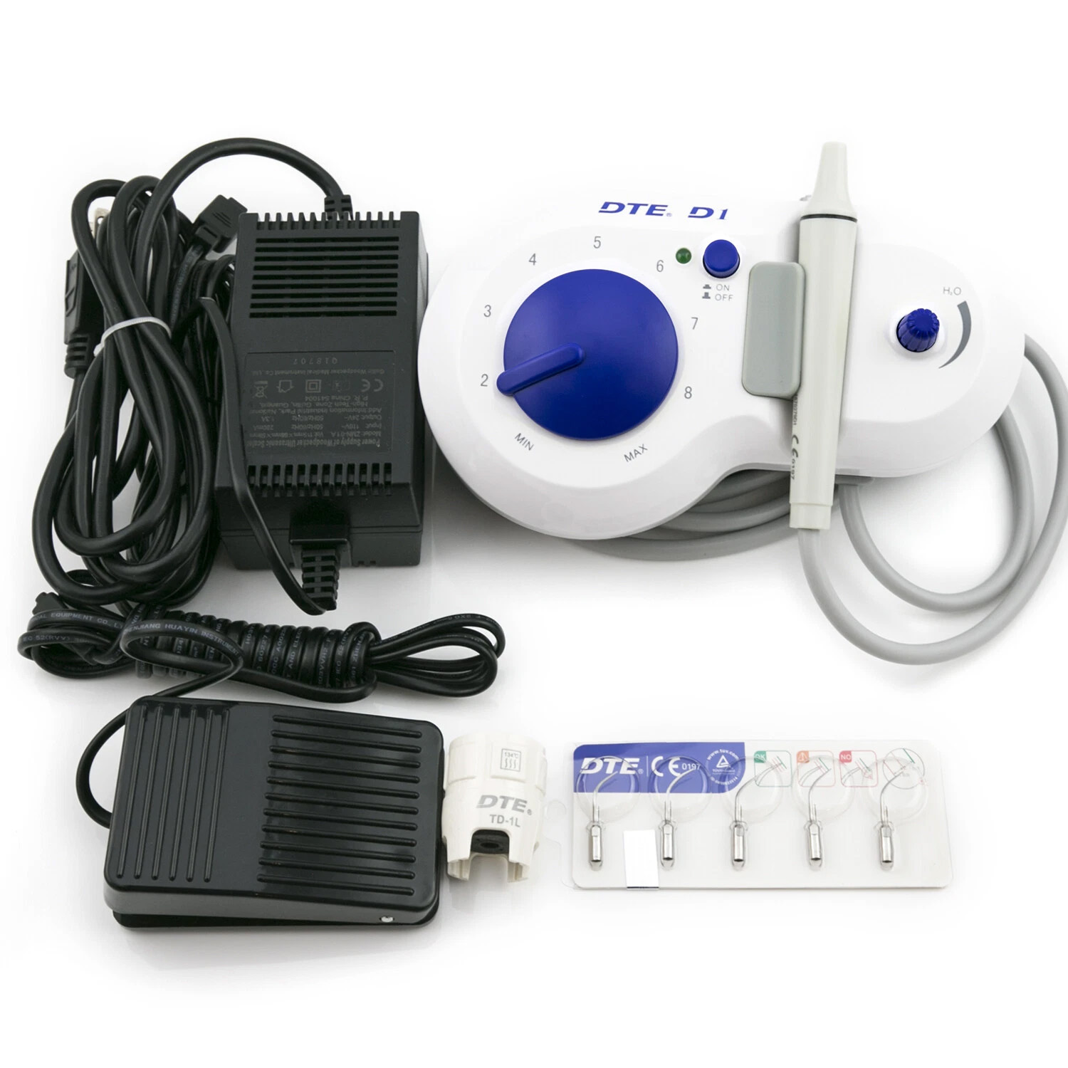 Woodpecker DTE D1 Ultrasonic Scaler with 5 Tips Scaling & Perio